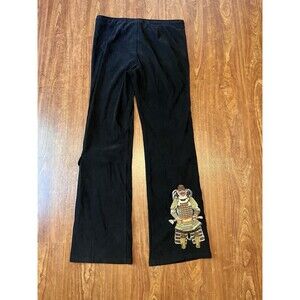 Karl Kani Vintage 90's KK2 Women's Velvet Drawstring Pants Samurai 11/12 Black